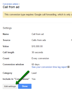 AdWords Conversion Tracking - Assign Value - Step 4