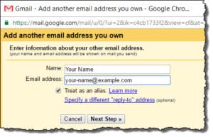 Add Another Email to your Gmail Account
