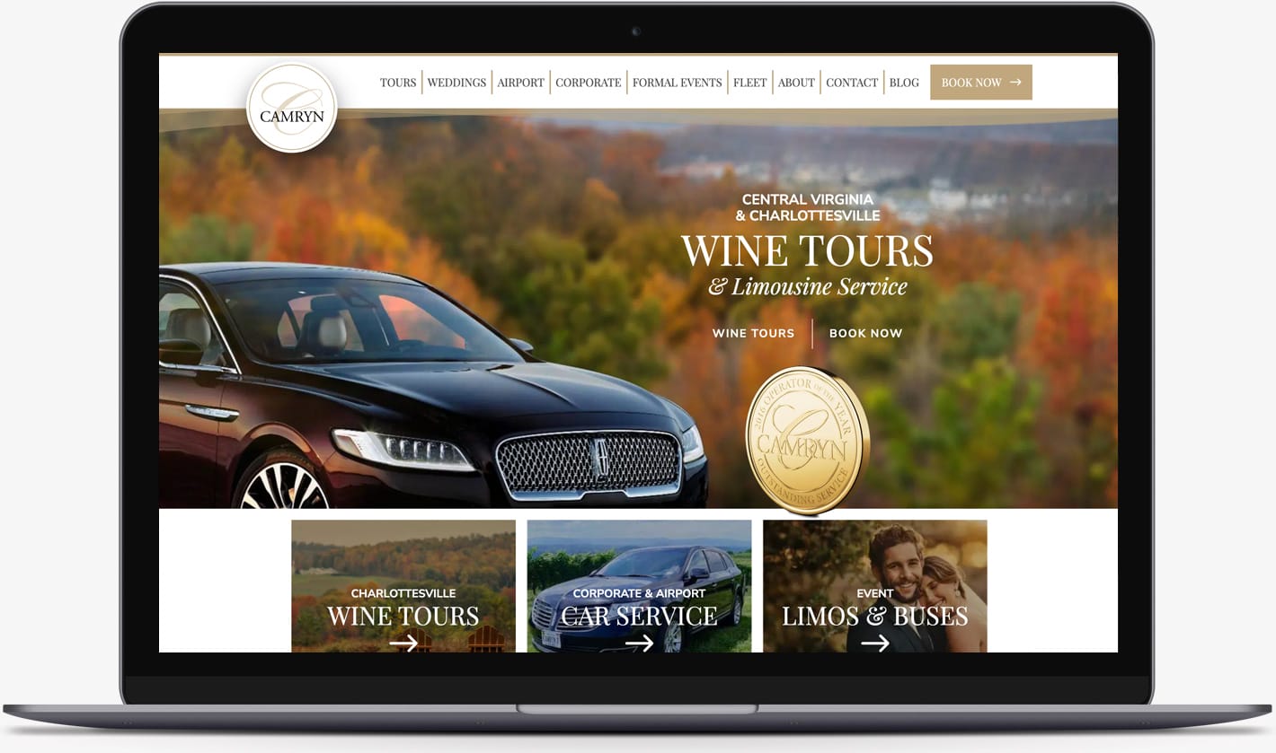 Camryn Responsive Website Design